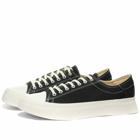 East Pacific Trade Men's Dive Canvas Sneakers in Black