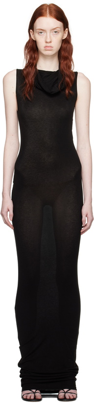 Photo: Subtle Le Nguyen Black Versatile Tube Maxi Dress