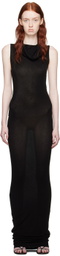 Subtle Le Nguyen Black Versatile Tube Maxi Dress