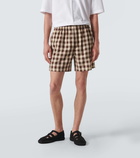 Bode Gilbert Check shorts