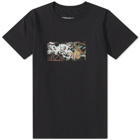 Maharishi Men's Triptych Water Dragon T-Shirt in Black