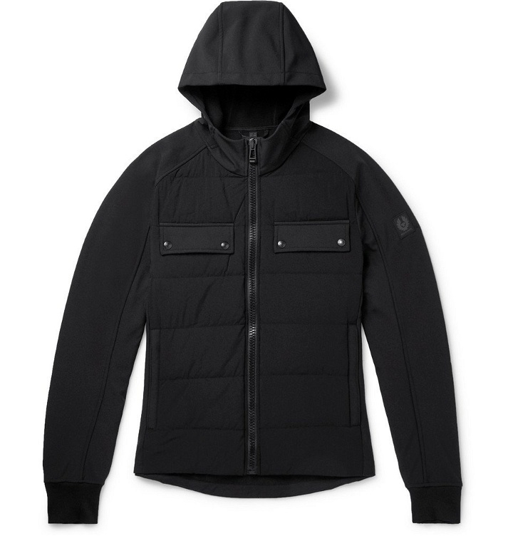Photo: Belstaff - Slim-Fit Quilted Shell Hooded Down Jacket - Black
