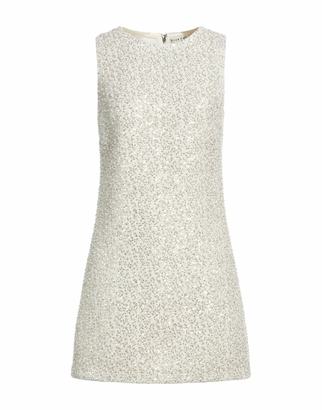Photo: Alice + Olivia Womens Mini dress in White