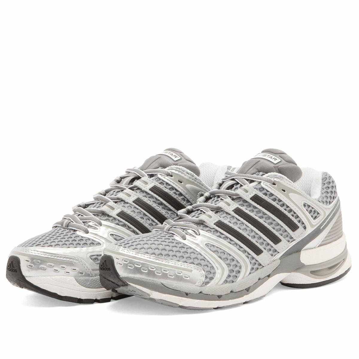 Adidas Adistar Control 5 Sneaker in Grey Three/Core Black/Silver Met.
