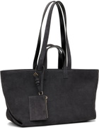A.P.C. Gray Drummer Tote
