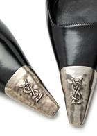 Saint Laurent Jeanne 75 Patent Leather Slingback Pumps