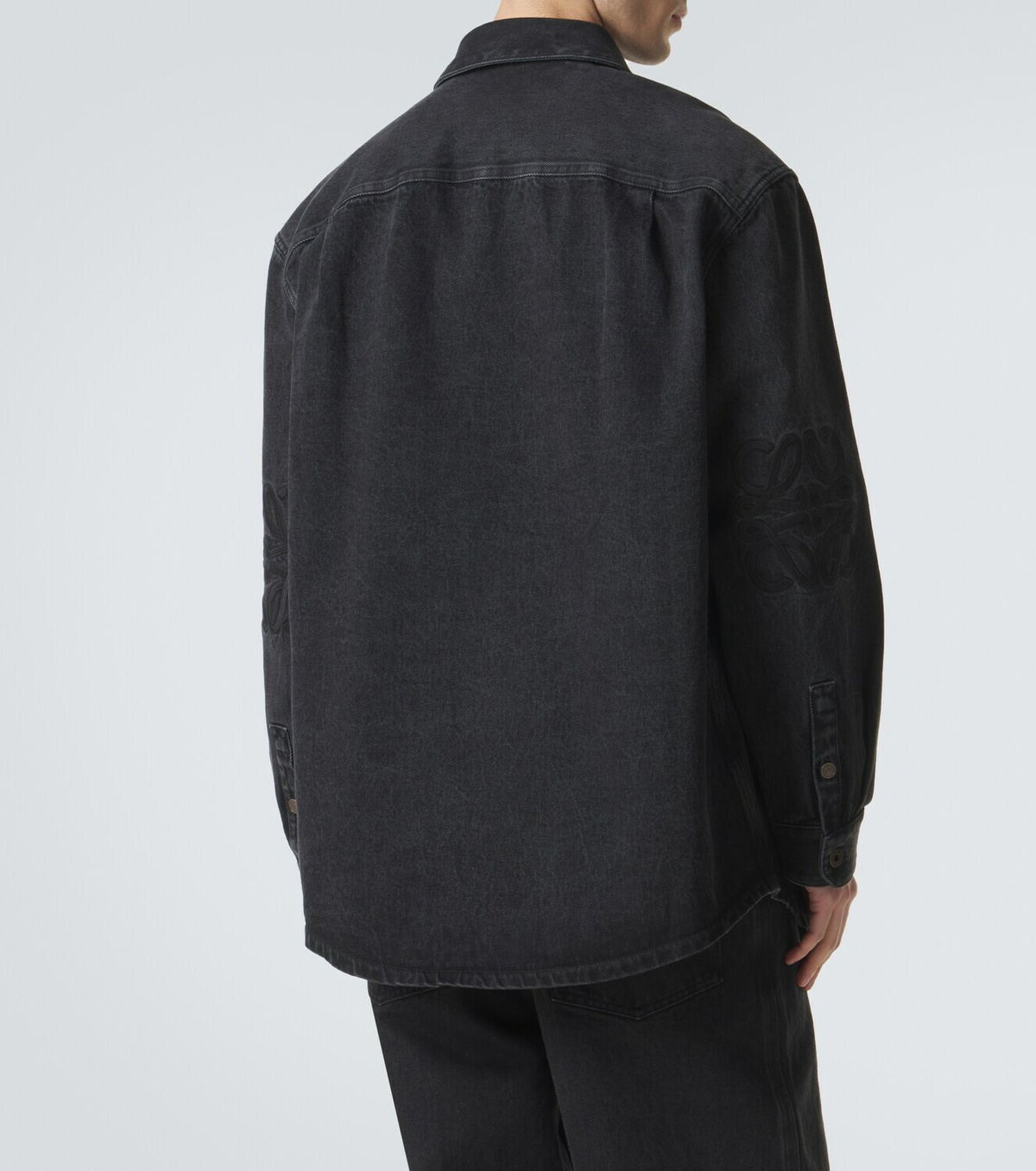 Loewe Anagram denim overshirt
