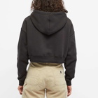 Dickies Women's Oakport Cropped Hoody in Black