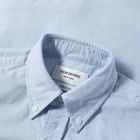 Thom Browne Men's Grosgrain Arm Band Oxford Shirt in Light Blue