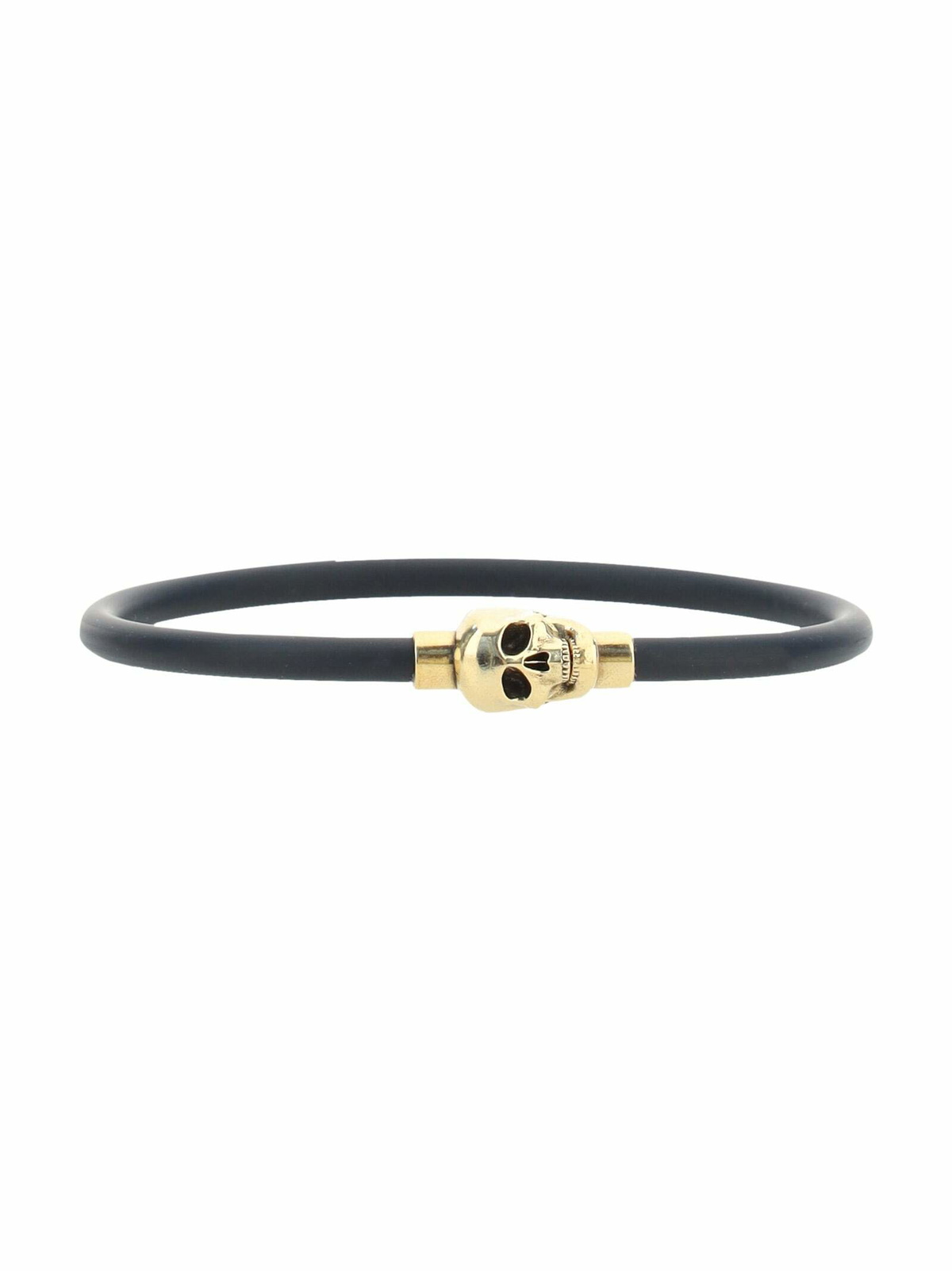 ALEXANDER McQUEENブレスレット THIN TWIN SKULL Thin Twin skull bracelet | ゴールド | McQueen JP