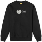 Dime Men's pedia Crew Sweat in Black