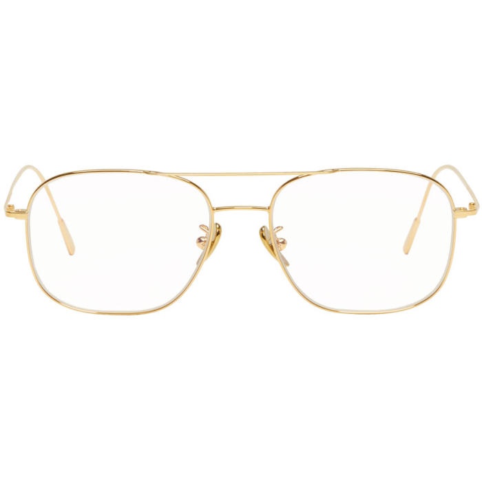 Photo: Cutler And Gross Gold 1267 Glasses