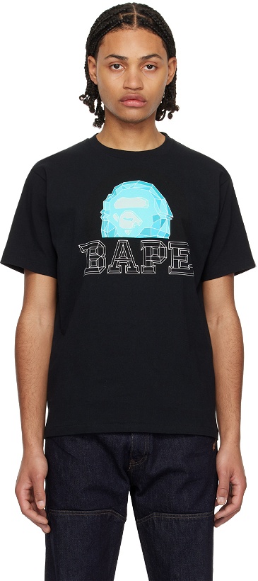 Photo: BAPE Black Polygon Ape Head T-Shirt