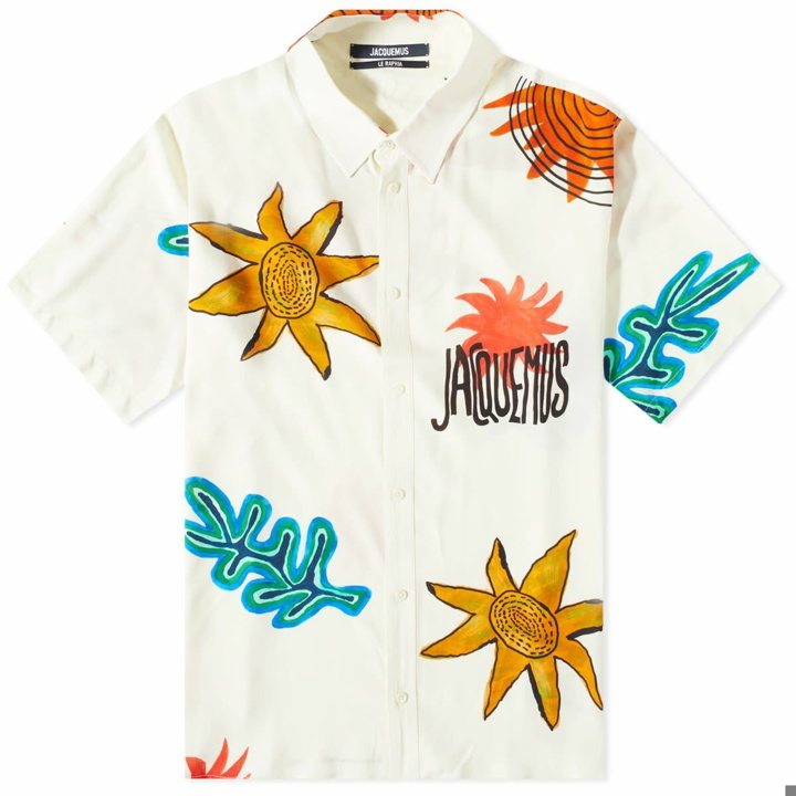 Photo: Jacquemus Men's Arty Sun Vacation Shirt in Beige