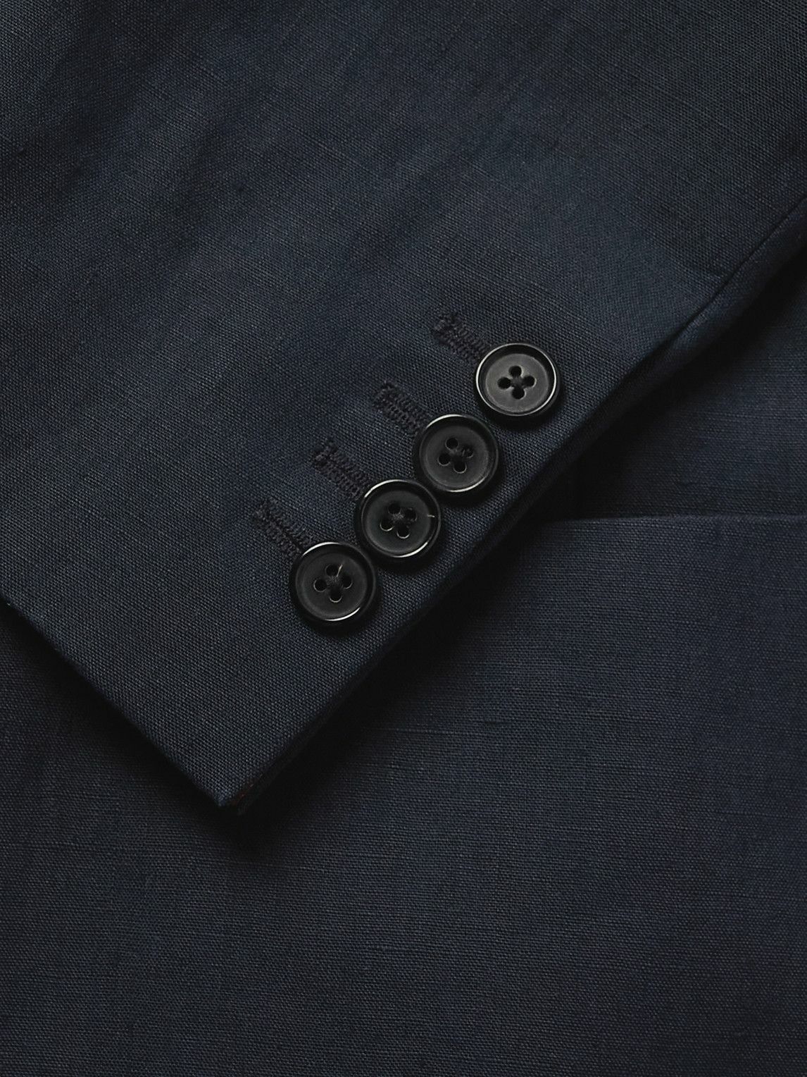 Paul Smith - Unstructured Linen Blazer - Blue