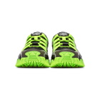 Valentino Black and Yellow Climbers Sneakers