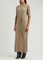 Lisa Yang Tilde Cashmere Maxi Jumper Dress Beige