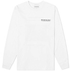 MKI Men's Long Sleeve Phonetic T-Shirt in White