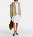 Victoria Beckham Cotton cargo skirt