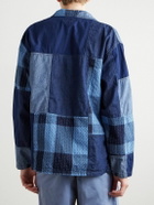 Beams Plus - Patchwork Denim Jacket - Blue