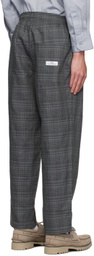 WTAPS Gray Check Trousers