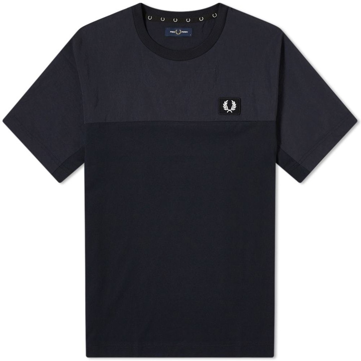Photo: Fred Perry Authentic Woven Panel Tee