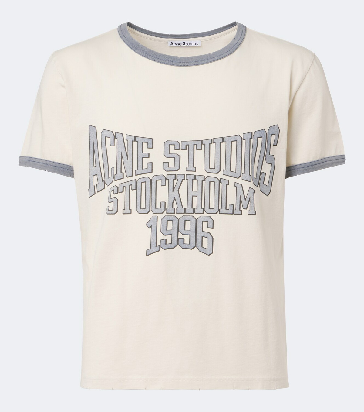 Acne Studios Printed cotton jersey T-shirt Acne Studios
