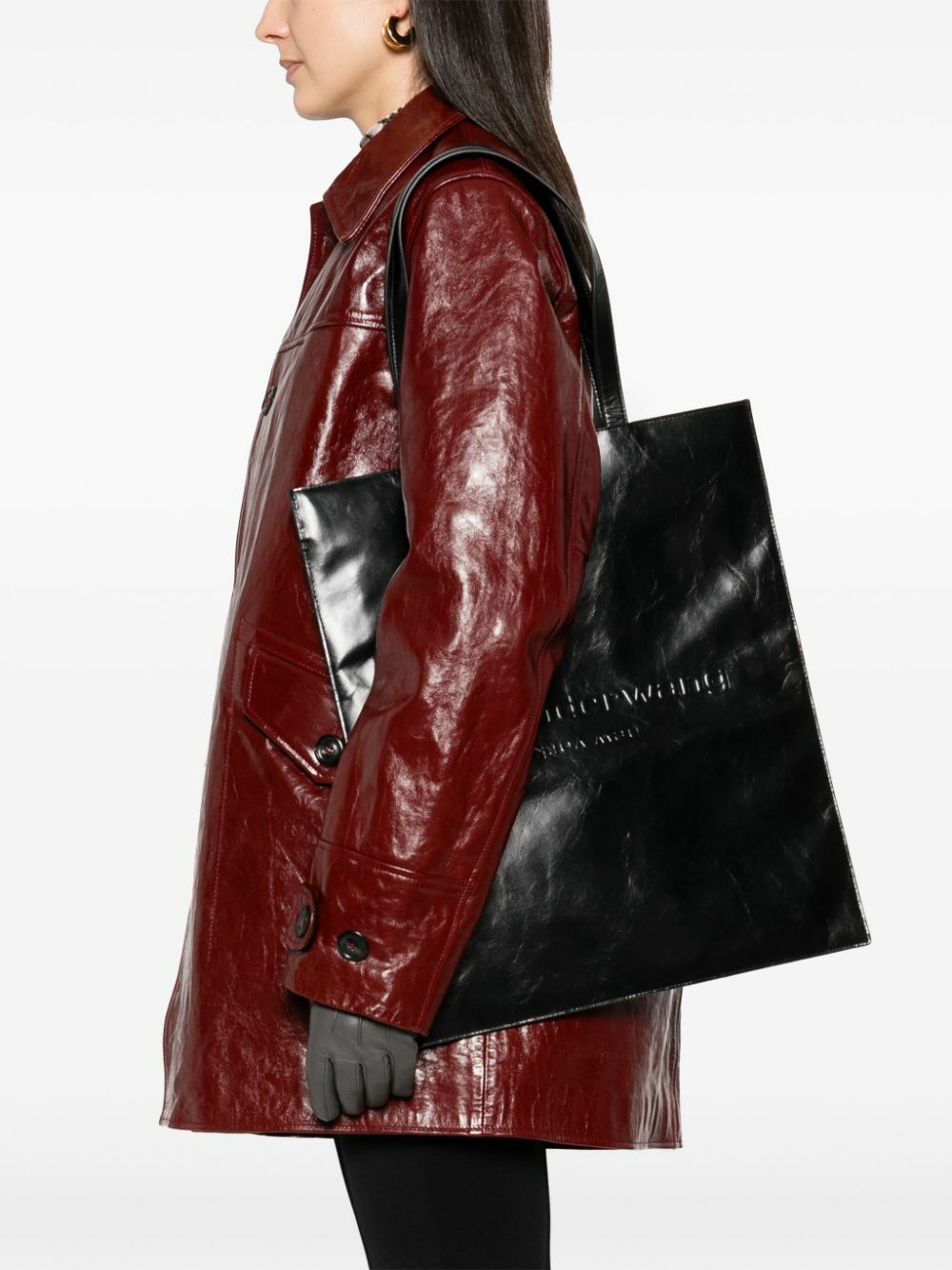 Alexander Wang Black Punch Tote Bag Alexander Wang