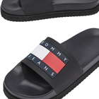 Tommy Jeans Women's Elevated Flatform Slider in Black