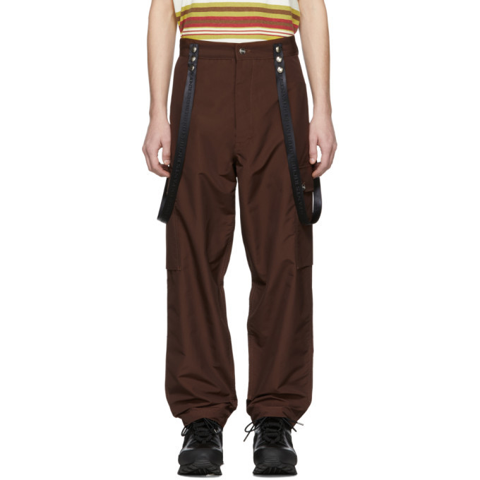 Photo: Enfants Riches Deprimes Brown Suspender Cargo Pants