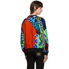 Versace Multicolor Collage Sweatshirt