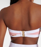 Alexandra Miro Whitney strapless bikini top