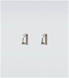 Saint Laurent - Rhinestone baguette earrings