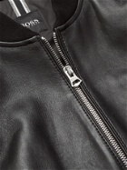 HUGO BOSS - Leather Jacket - Black - IT 44