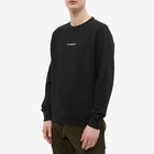 C.P. Company Men's Small Logo Crew Sweat in Black