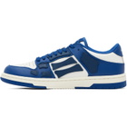 AMIRI Navy & White Skel-Top Low Sneakers