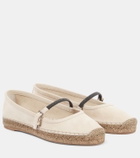 Brunello Cucinelli Monili suede espadrilles