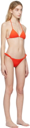 Reina Olga Orange Scrunchie Bikini