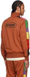 Palm Angels Orange Missoni Edition Track Jacket