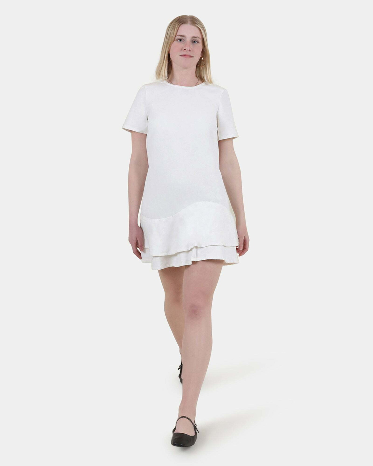 Steve Madden Tina Dress in White