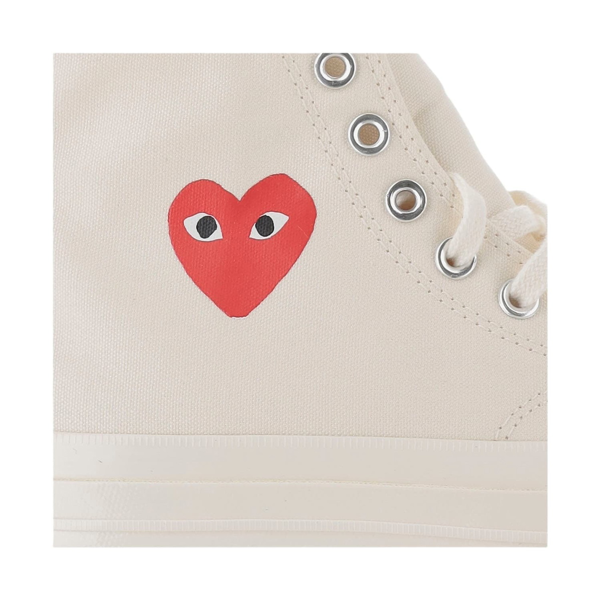 Comme Des Garçons X Converse Canvas Sneakers