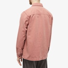 Barbour Men's Washed Overshirt in Pink Salight