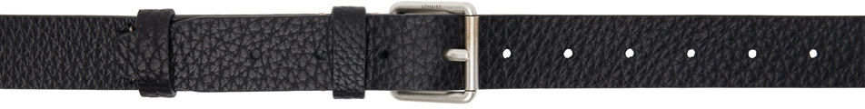 LEMAIRE Black Reversed 30 Belt Lemaire