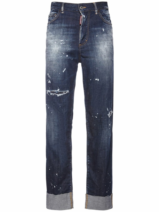 Photo: DSQUARED2 Boston Straight Stretch Denim Jeans