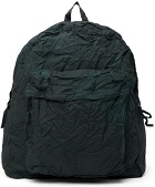 Kanghyuk Green Shrunken Airbag Backpack