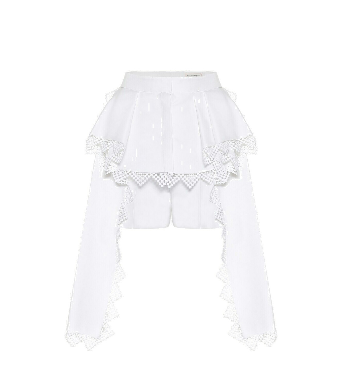 Alexander McQueen Blue Polyamide Shorts main image 1
