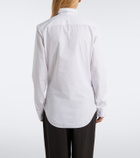 The Row Lapina cotton poplin shirt