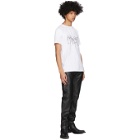 Eastwood Danso SSENSE Exclusive White and Black Graphic Print T-Shirt