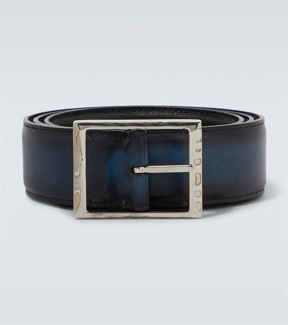 Berluti Classic Scritto reversible leather belt Berluti