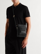 TOM FORD - Leather-Trimmed Nylon Messenger Bag